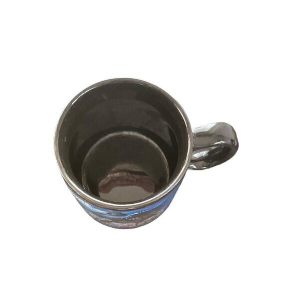 Star Wars Empire Strikes Back Ceramic Mug 12 Oz Black & Blue - Picture 4 of 4